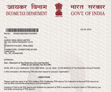 Certificate of Incorporation